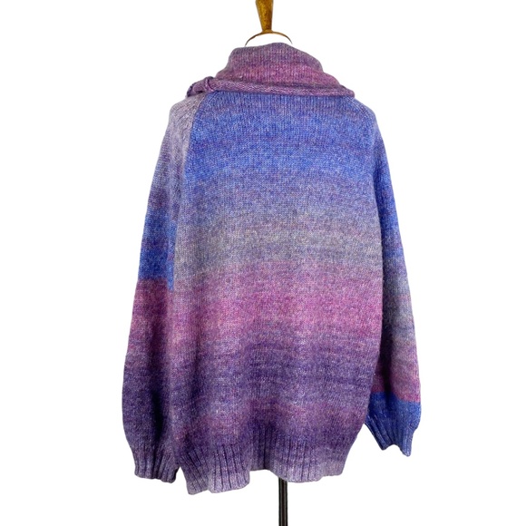 NWT John Paul Richard Ombre Cowl Neck Sweater Sz. 3X - Picture 2 of 11